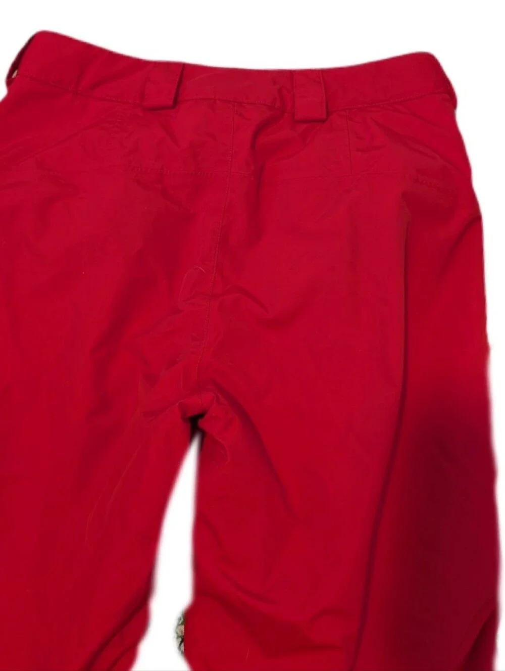 Red North Face Ski Pants Size S EUC
